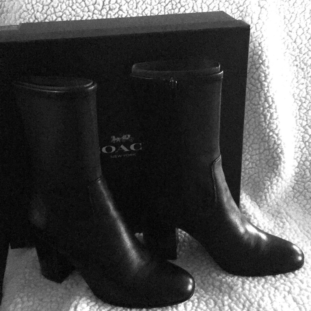 Coach Calf Boots